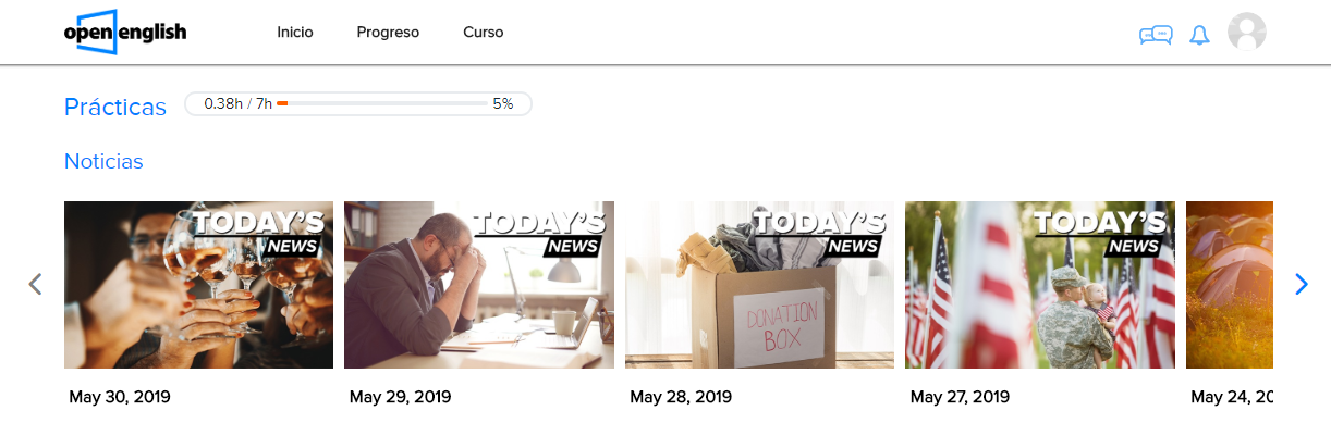 plataforma de open english
