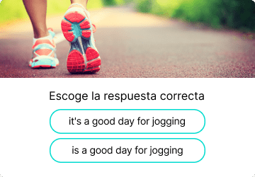 Curso de inglés online con ejercicios cotidianos